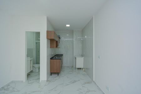 Apartamento à venda com 29m², 1 quarto e sem vaga Apartamento à venda com 29m², 1 quarto e sem vagaCozinha e Área de Serviço