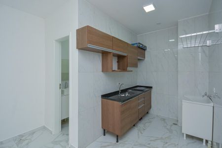 Apartamento à venda com 29m², 1 quarto e sem vaga Apartamento à venda com 29m², 1 quarto e sem vagaCozinha e Área de Serviço