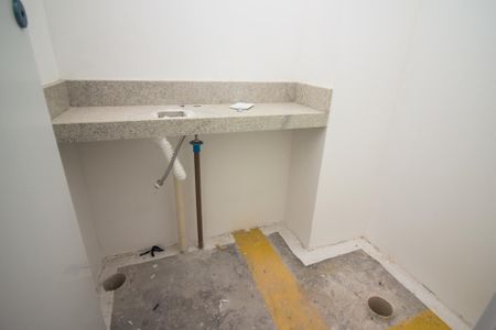 Apartamento à venda com 82m², 2 quartos e 2 vagasLavabo da Sala