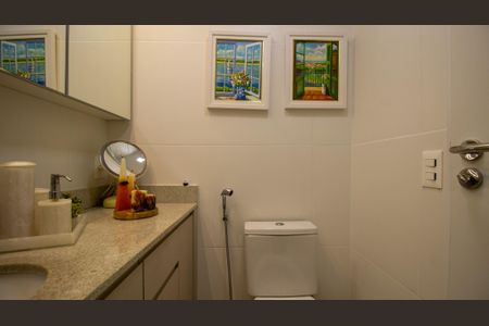 Apartamento para alugar com 80m², 2 quartos e 1 vagaBanheiro da Suíte