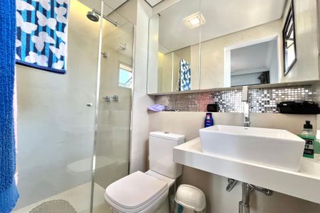 Apartamento à venda com 86m², 3 quartos e 2 vagasBanheiro da Suíte