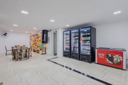Apartamento à venda com 50m², 1 quarto e 1 vagaMini Mercado