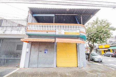 Casa para alugar com 152m², 2 quartos e 1 vagaFachada e placa