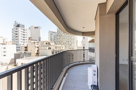 Varanda de apartamento à venda com 1 quarto, 64m² em República, São Paulo