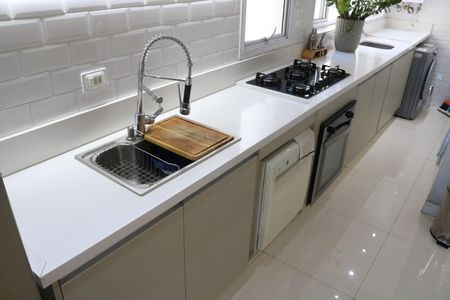 Apartamento à venda com 90m², 2 quartos e 1 vagaCozinha e Área de Serviço