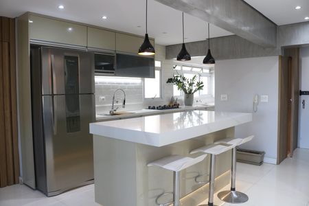 Apartamento à venda com 90m², 2 quartos e 1 vagaCozinha e Área de Serviço