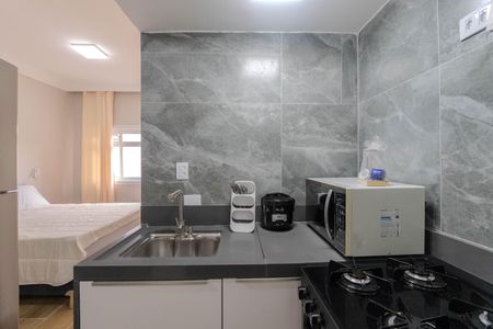 Studio para alugar com 30m², 1 quarto e sem vagaCozinha