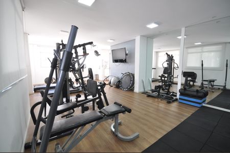 Apartamento à venda com 157m², 2 quartos e 3 vagasÁrea comum - Academia