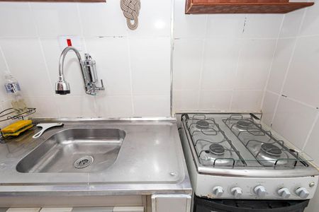 Studio à venda com 28m², 1 quarto e sem vagaCozinha