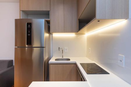 Studio para alugar com 26m², 1 quarto e sem vaga Studio para alugar com 26m², 1 quarto e sem vagaCozinha