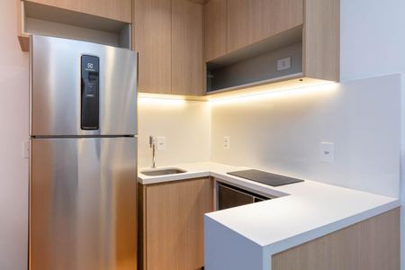 Studio para alugar com 26m², 1 quarto e sem vaga Studio para alugar com 26m², 1 quarto e sem vagaCozinha