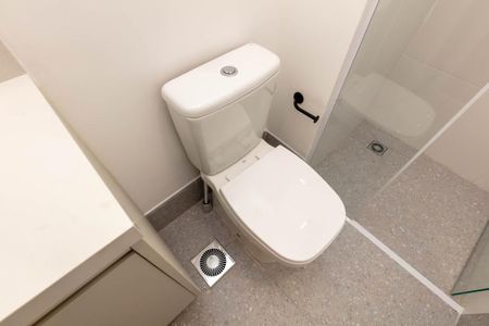 Studio para alugar com 26m², 1 quarto e sem vaga Studio para alugar com 26m², 1 quarto e sem vagaBanheiro