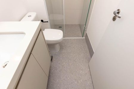 Studio para alugar com 26m², 1 quarto e sem vaga Studio para alugar com 26m², 1 quarto e sem vagaBanheiro