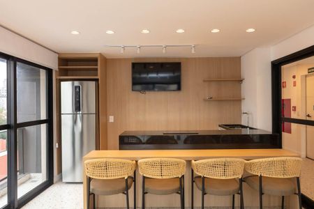 Studio para alugar com 29m², 1 quarto e sem vagaÁrea comum - Salão de festas