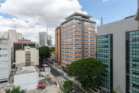 Apartamento para alugar com 36m², 1 quarto e 1 vagaVista da Varanda da Sala