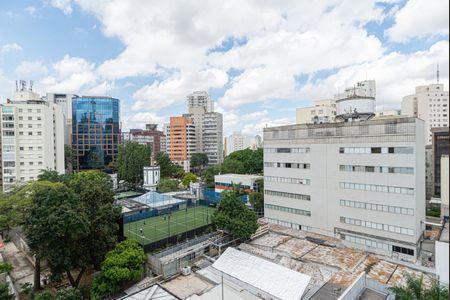 Apartamento para alugar com 36m², 1 quarto e 1 vagaVista da Varanda da Sala