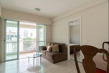 Sala de apartamento para alugar com 1 quarto, 36m² em Bela Vista, São Paulo