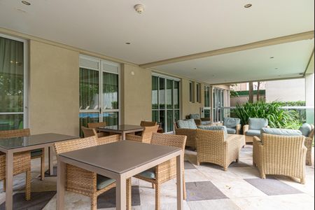 Apartamento para alugar com 36m², 1 quarto e 1 vagaÁrea comum - Varanda do Salão de festas