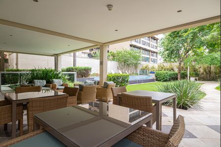 Apartamento para alugar com 36m², 1 quarto e 1 vagaÁrea comum - Varanda do Salão de festas