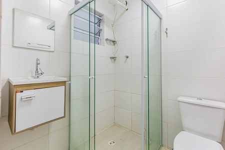 Studio para alugar com 41m², 1 quarto e sem vaga Studio para alugar com 41m², 1 quarto e sem vagaBanheiro