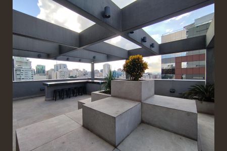 Apartamento à venda com 24m², 1 quarto e sem vaga Apartamento à venda com 24m², 1 quarto e sem vagaÁrea comum churrasqueira