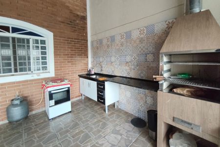 Casa à venda com 129m², 3 quartos e 3 vagasÁrea gourmet - Frente