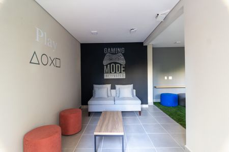 Apartamento para alugar com 35m², 2 quartos e 1 vagaÁrea comum - Salão de jogos