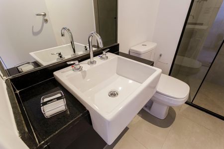 Studio para alugar com 24m², 1 quarto e sem vaga Studio para alugar com 24m², 1 quarto e sem vagaBanheiro