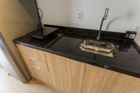 Studio para alugar com 24m², 1 quarto e sem vaga Studio para alugar com 24m², 1 quarto e sem vagaCozinha