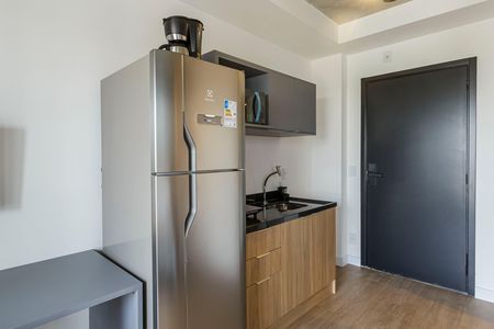 Studio para alugar com 24m², 1 quarto e sem vaga Studio para alugar com 24m², 1 quarto e sem vagaCozinha