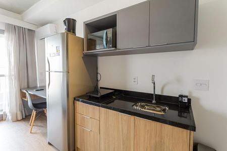 Studio para alugar com 24m², 1 quarto e sem vaga Studio para alugar com 24m², 1 quarto e sem vagaCozinha