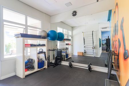 Apartamento à venda com 124m², 3 quartos e 2 vagasÁrea comum - Academia