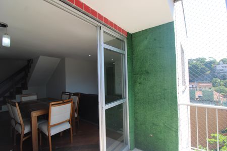 Sala - Varanda de apartamento para alugar com 3 quartos, 256m² em Pechincha, Rio de Janeiro