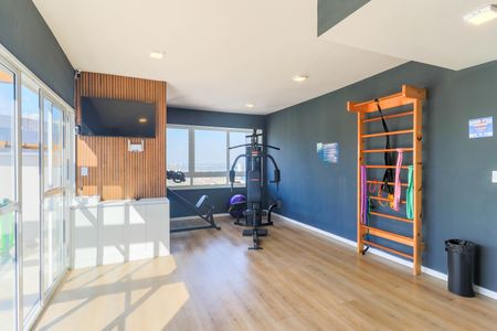 Apartamento à venda com 45m², 2 quartos e 1 vaga Apartamento à venda com 45m², 2 quartos e 1 vagaÁrea comum - Academia