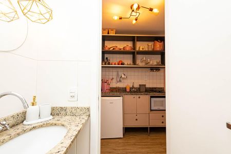 Studio à venda com 25m², 1 quarto e sem vaga Studio à venda com 25m², 1 quarto e sem vagaBanheiro