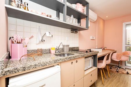 Studio à venda com 25m², 1 quarto e sem vaga Studio à venda com 25m², 1 quarto e sem vagaCozinha