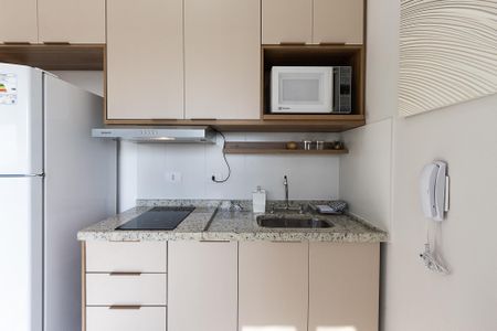 Studio para alugar com 26m², 1 quarto e sem vaga Studio para alugar com 26m², 1 quarto e sem vagaCozinha