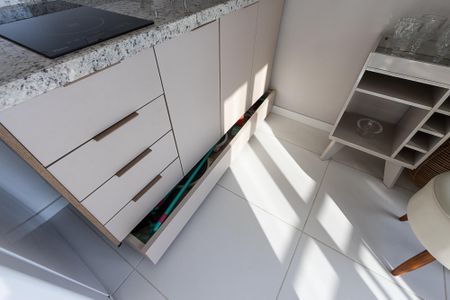 Studio para alugar com 26m², 1 quarto e sem vaga Studio para alugar com 26m², 1 quarto e sem vagaCozinha