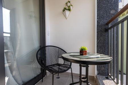 Studio para alugar com 26m², 1 quarto e sem vaga Studio para alugar com 26m², 1 quarto e sem vagaVaranda - Studio