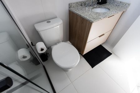 Studio para alugar com 26m², 1 quarto e sem vaga Studio para alugar com 26m², 1 quarto e sem vagaBanheiro