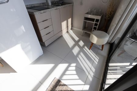 Studio para alugar com 26m², 1 quarto e sem vaga Studio para alugar com 26m², 1 quarto e sem vagaCozinha