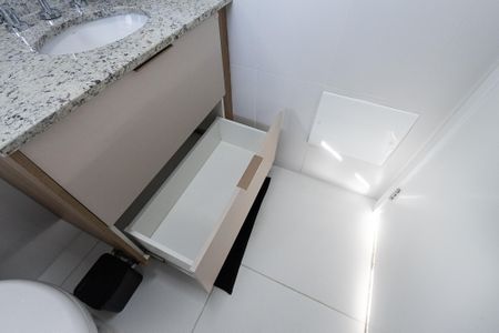 Studio para alugar com 26m², 1 quarto e sem vaga Studio para alugar com 26m², 1 quarto e sem vagaBanheiro