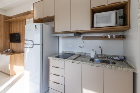 Studio para alugar com 26m², 1 quarto e sem vaga Studio para alugar com 26m², 1 quarto e sem vagaCozinha