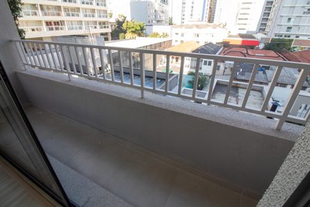 Studio à venda com 28m², 1 quarto e sem vagaVaranda