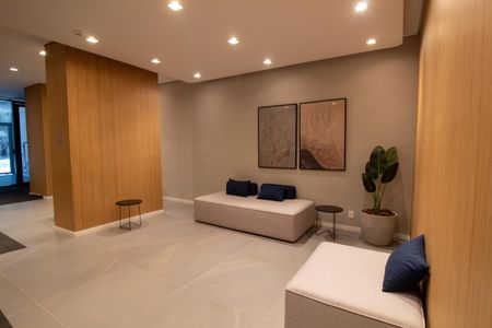 Studio à venda com 28m², 1 quarto e sem vagaHall Social