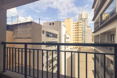 Studio para alugar com 29m², 1 quarto e sem vagaVaranda