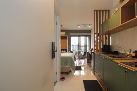 Studio à venda com 27m², 1 quarto e sem vagaCozinha