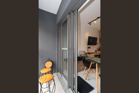 Studio à venda com 27m², 1 quarto e sem vagaVaranda da Sala