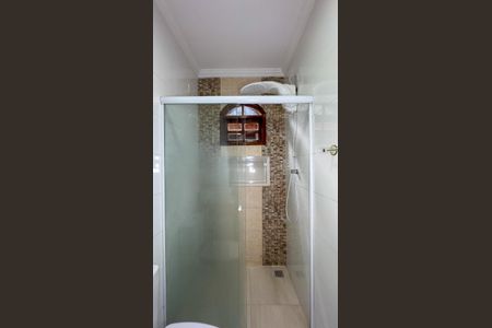 Casa para alugar com 100m², 2 quartos e 2 vagas Casa para alugar com 100m², 2 quartos e 2 vagasBanheiro da Suíte 1