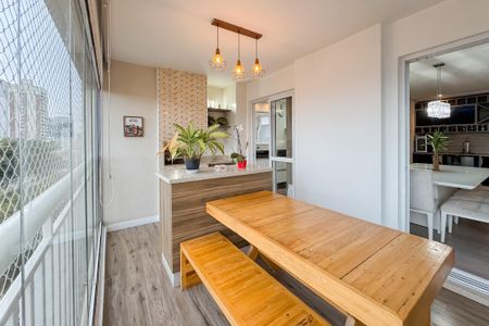 Apartamento à venda com 127m², 3 quartos e 2 vagasVaranda gourmet